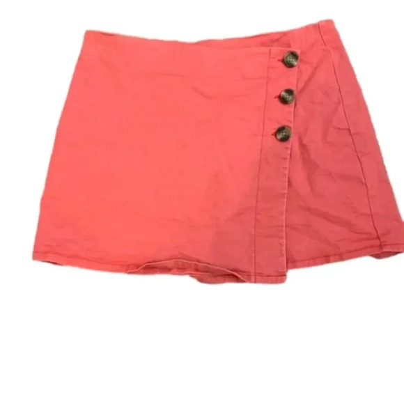 REWASH Button mini skirt - Picture 1 of 3